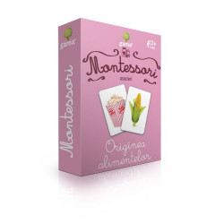Originea alimentelor - Cărți de joc bilingve Montessori - Asocieri Originea alimentelor - Cărți de joc bilingve Montessori - Asocieri