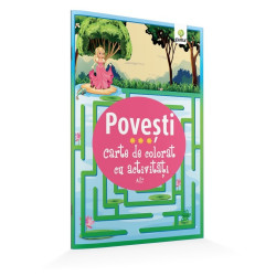 Povești - Carte de colorat cu activităţi Povești - Carte de colorat cu activităţi