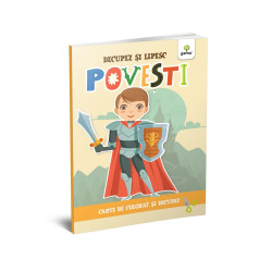 Povești - Colorez, decupez și lipesc! Povești - Colorez, decupez și lipesc!