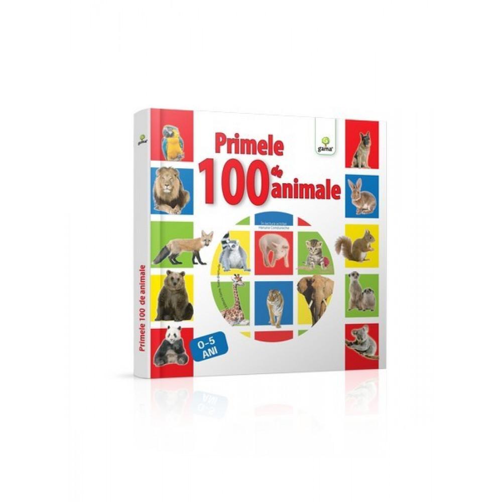 Primele 100 de animale - carte cu CD