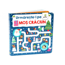 Urmărește-l pe Moș Crăciun - Labirinturi pentru degețele