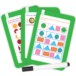 Gândire matematică • 3-5 ani - Scrie și șterge - Junior Plus Gândire matematică • 3-5 ani - Scrie și șterge - Junior Plus