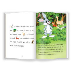 Iepurele și broasca țestoasă - Învăț să citesc! Nivelul 0