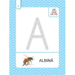 Literele - Scrie și șterge - Junior Literele - Scrie și șterge - Junior