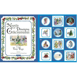 Nopțile dinaintea Crăciunului - 24 de povești clasice pentru copii ilustrate de Tony Ross - Carte Calendar de Advent