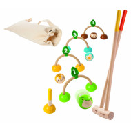 Crocket Plan Toys - joc pentru interior și exterior din lemn de cauciuc Crocket Plan Toys - joc pentru interior și exterior din lemn de cauciuc