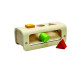 Jucărie educativă Plan Toys de sortare, din lemn de cauciuc, cu forme geometrice Jucărie educativă Plan Toys de sortare, din lemn de cauciuc, cu forme geometrice