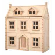 Căsuța păpușii Plan Toys Victorian Dollhouse din lemn masiv Căsuța păpușii Plan Toys Victorian Dollhouse din lemn masiv