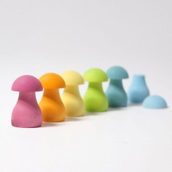 Set ciupercuțe pastel Grimms