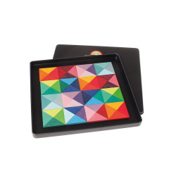 Triunghiuri - puzzle magnetic GRIMMS Spiel und Holz Design
