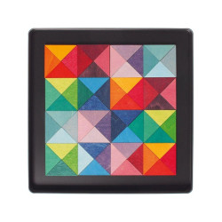 Triunghiuri - puzzle magnetic GRIMMS Spiel und Holz Design