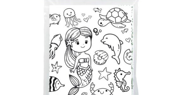 Fata Masa Colorat Jeka Mermaid