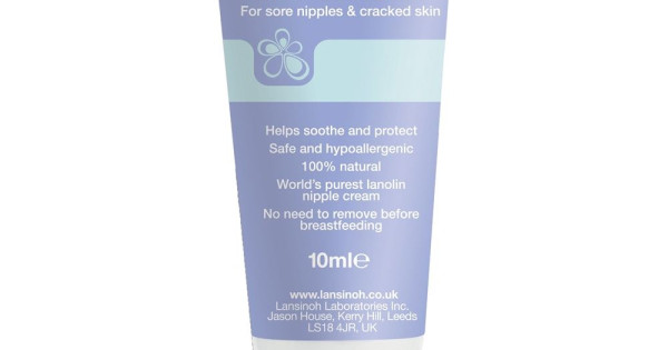 Lanolină Hpa (lanolină Anhidră Foarte Purificată) Lansinoh Cremă 10 Ml