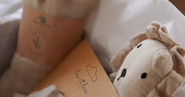 Set Cadou Bebe Leo Et Lea Bej