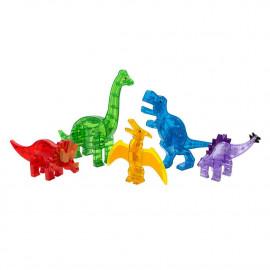 Set Magna-Tiles Dinos - 5 figurine magnetice dinozauri