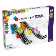 Set MAGNA-TILES Downhill Duo - 40 de piese magnetice de construcție Set MAGNA-TILES Downhill Duo - 40 de piese magnetice de construcție