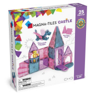 Set MAGNA-TILES Castle- 25 piese magnetice de construcție Set MAGNA-TILES Castle- 25 piese magnetice de construcție