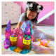 Set MAGNA-TILES Castle Deluxe - 48 piese magnetice de construcție Set MAGNA-TILES Castle Deluxe - 48 piese magnetice de construcție