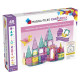 Set MAGNA-TILES Castle Deluxe - 48 piese magnetice de construcție Set MAGNA-TILES Castle Deluxe - 48 piese magnetice de construcție
