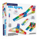 Set MAGNA-TILES Rail Racers - 33 piese magnetice de construcție Set MAGNA-TILES Rail Racers - 33 piese magnetice de construcție