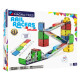 Set MAGNA-TILES Rail Racers Deluxe - 90 piese magnetice de construcție Set MAGNA-TILES Rail Racers Deluxe - 90 piese magnetice de construcție