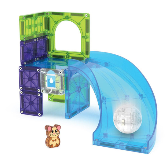 Set MAGNA-TILES Hamster Ball - 13 piese magnetice de construcție Set MAGNA-TILES Hamster Ball - 13 piese magnetice de construcție