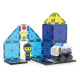 Set MAGNA-TILES Police Patrol - 20 piese magnetice de construcție Set MAGNA-TILES Police Patrol - 20 piese magnetice de construcție