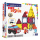 Set MAGNA-TILES Fire Rescue - 27 piese magnetice de construcție Set MAGNA-TILES Fire Rescue - 27 piese magnetice de construcție