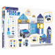 Set MAGNA-TILES Police Station - 35 piese magnetice de construcție Set MAGNA-TILES Police Station - 35 piese magnetice de construcție