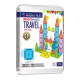 Set MAGNA-TILES MicroMAGS Travel Deluxe - 55 piese magnetice de construcție mici Set MAGNA-TILES MicroMAGS Travel Deluxe - 55 piese magnetice de construcție mici