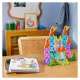 Set MAGNA-TILES MicroMAGS Travel Deluxe - 55 piese magnetice de construcție mici Set MAGNA-TILES MicroMAGS Travel Deluxe - 55 piese magnetice de construcție mici