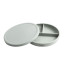 Farfurie compartimentată cu capac Magni Dusty Blue din silicon