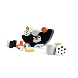 Joc de echilibru din lemn Magni Pinguin Joc de echilibru din lemn Magni Pinguin