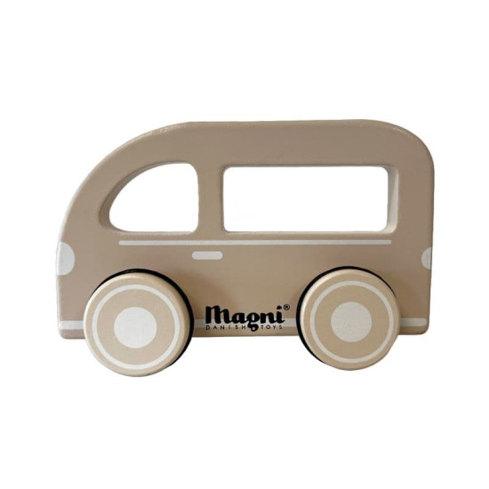 Mașinuță-autobuz Magni din lemn Mașinuță-autobuz Magni din lemn