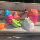 Set de plajă Magni: 6 piese din bioplastic din grâu Set de plajă Magni: 6 piese din bioplastic din grâu