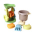 Set de plajă Magni: 8 piese din bioplastic din grâu, cu moară