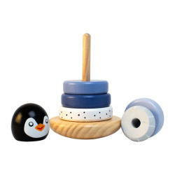 Turn de stivuit din lemn Magni Pinguin