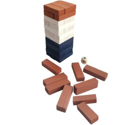 Turn instabil mic Magni „Jenga” din lemn