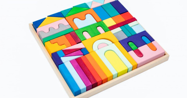 Set Constructor Din Lemn Didu Handmade