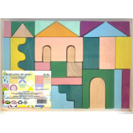 Set handmade Marc Toys, Constructor din lemn mini Didu Set handmade Marc Toys, Constructor din lemn mini Didu