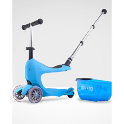 Trotinetă Mini Micro ”Mini 2 Go” Deluxe Plus Blue Trotinetă Mini Micro ”Mini 2 Go” Deluxe Plus Blue