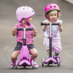 Trotinetă Mini Micro ”Mini 2 Go” Deluxe Pink