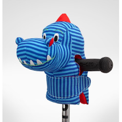 Jucărie pentru ghidonul trotinetei Micro Dino Blue - dinozaur albastru Jucărie pentru ghidonul trotinetei Micro Dino Blue - dinozaur albastru