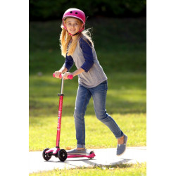 Trotinetă Maxi Micro Deluxe Pink T-Bar pentru copii peste 6 ani și adolescenți Trotinetă Maxi Micro Deluxe Pink T-Bar pentru copii peste 6 ani și adolescenți