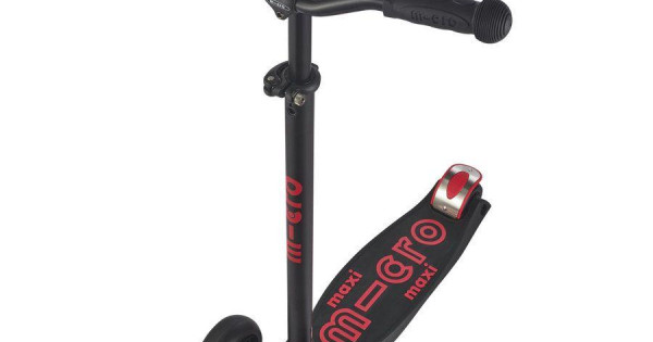 Trotineta Maxi Micro Deluxe Pro Black