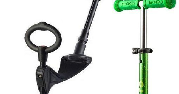Trotineta Mini Micro 3 In 1 Deluxe Green Cu Maner Parental