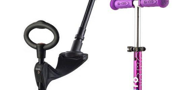 Trotineta Mini Micro 3 In 1 Deluxe Purple Cu Maner Parental
