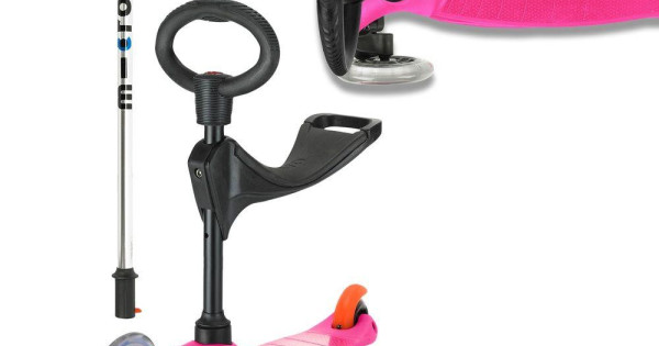 Trotineta Mini Micro 3 In 1 Classic Pink Pentru Copii De 1 6 Ani