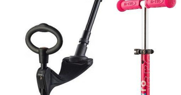 Trotineta Mini Micro 3 In 1 Deluxe Pink Cu Maner Parental