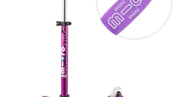 Trotineta Mini Micro Deluxe Purple 3 Roti Copii Mov